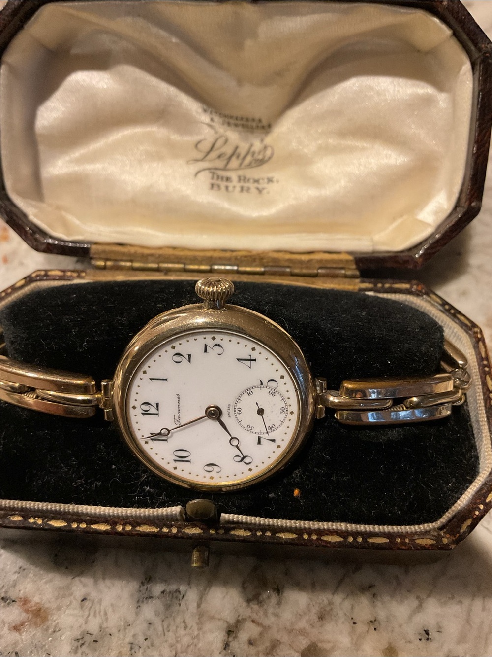 Tavannes Watch with Gold filled Case